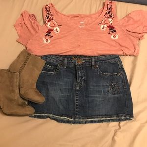 🎉Mini jean skirt